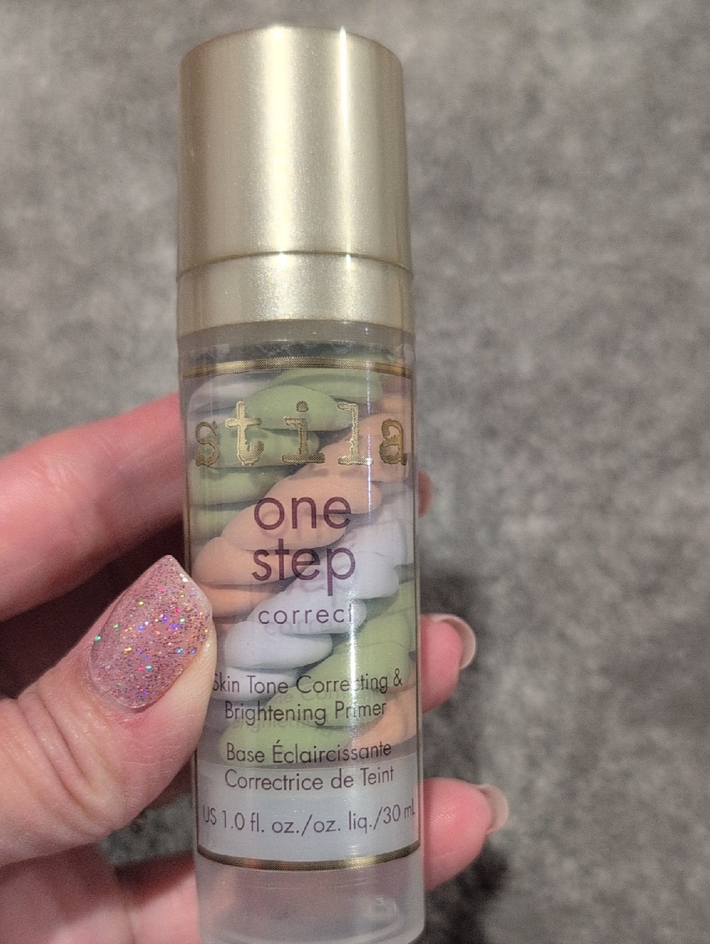 Stila One Step Correct Primer - Green, Purple, Peach, White